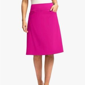Viodia travel athletic modest midi skort skirt